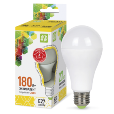 Лампа светодиодная ASD LED-A60-Standard 20Вт 160-260В Е27 3000К 1800Лм